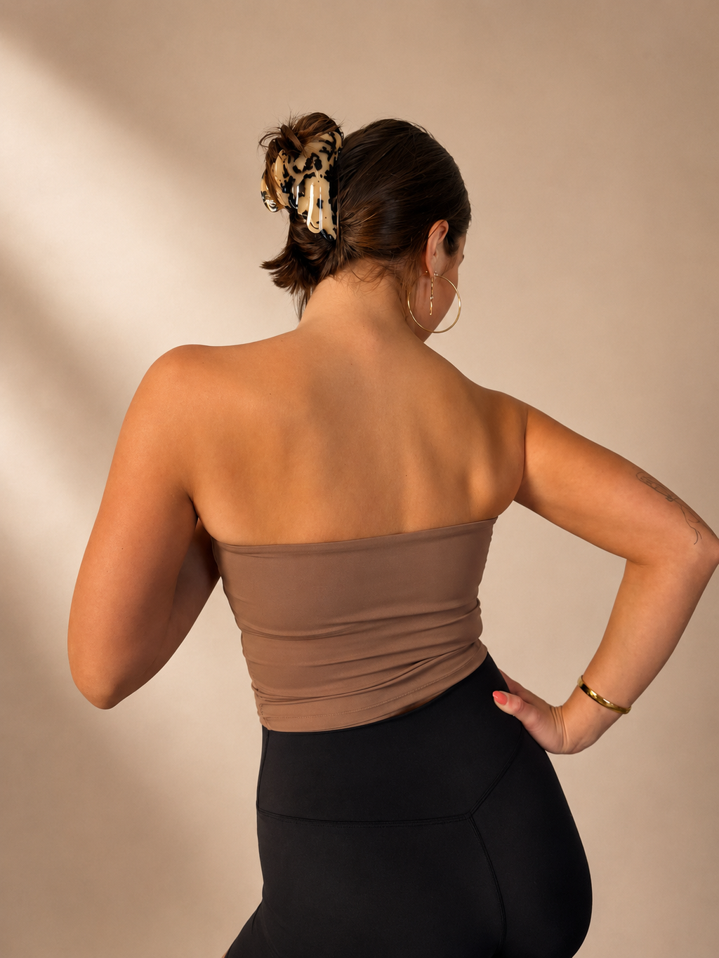 Strapless top